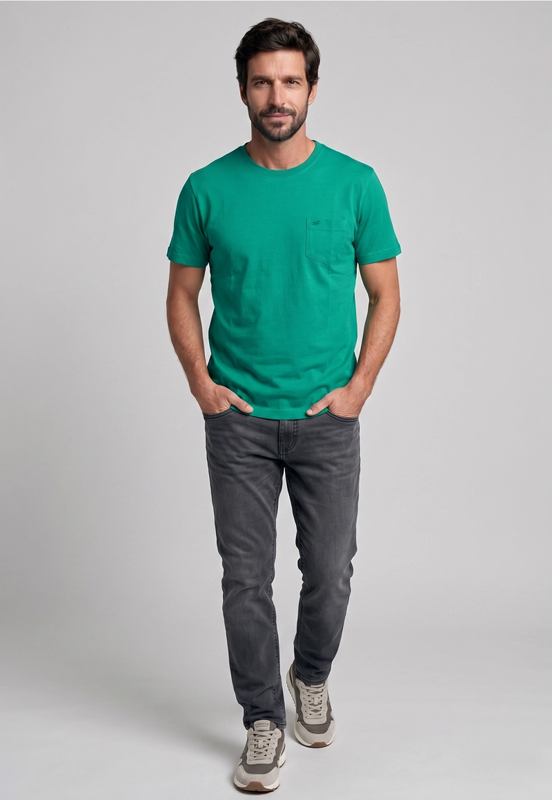 POLERA HOUSTON GREEN - 2