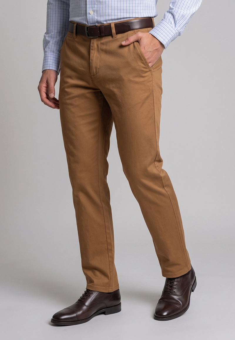PANTALON CHICAGO REGULAR L-33 CAMEL - 1