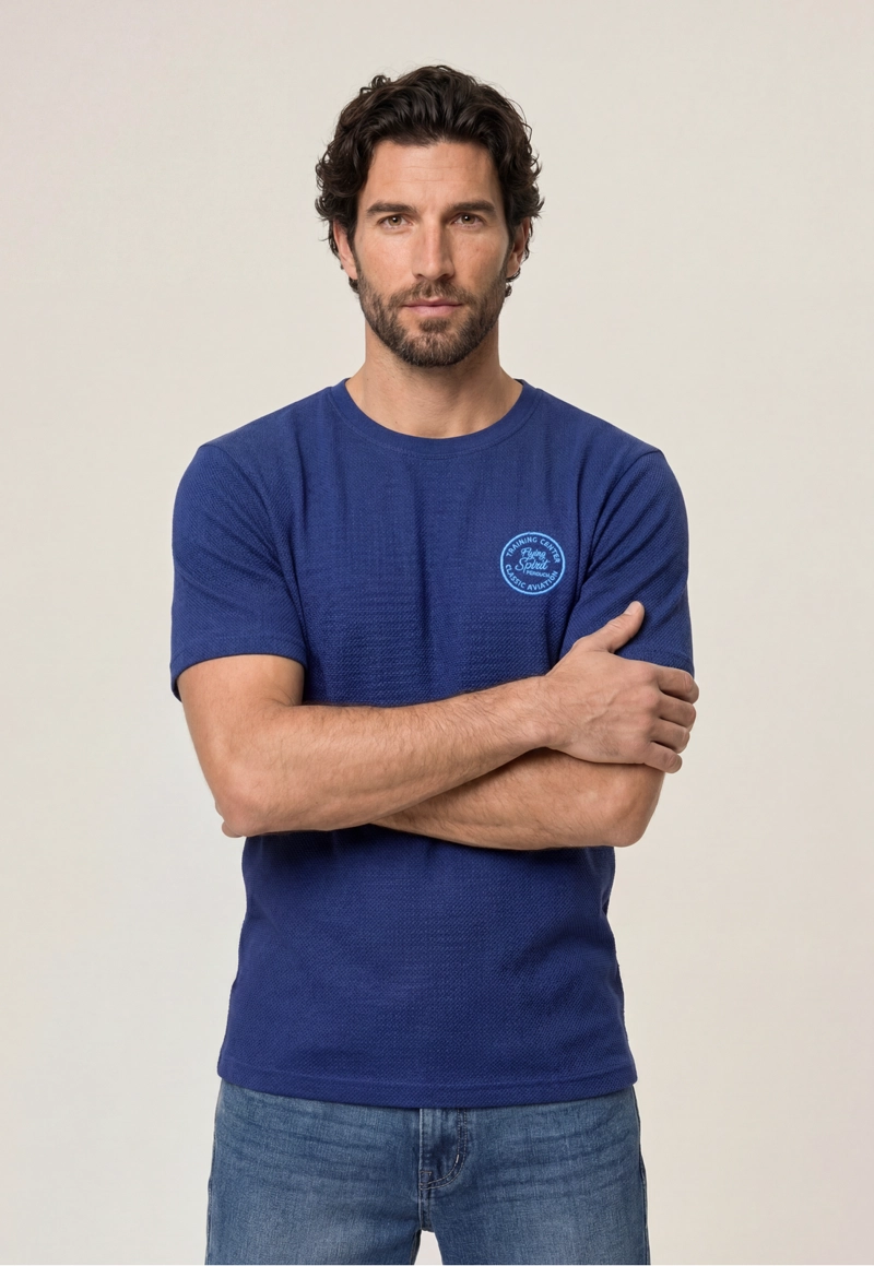 POLERA AUSTIN NAVY - 1