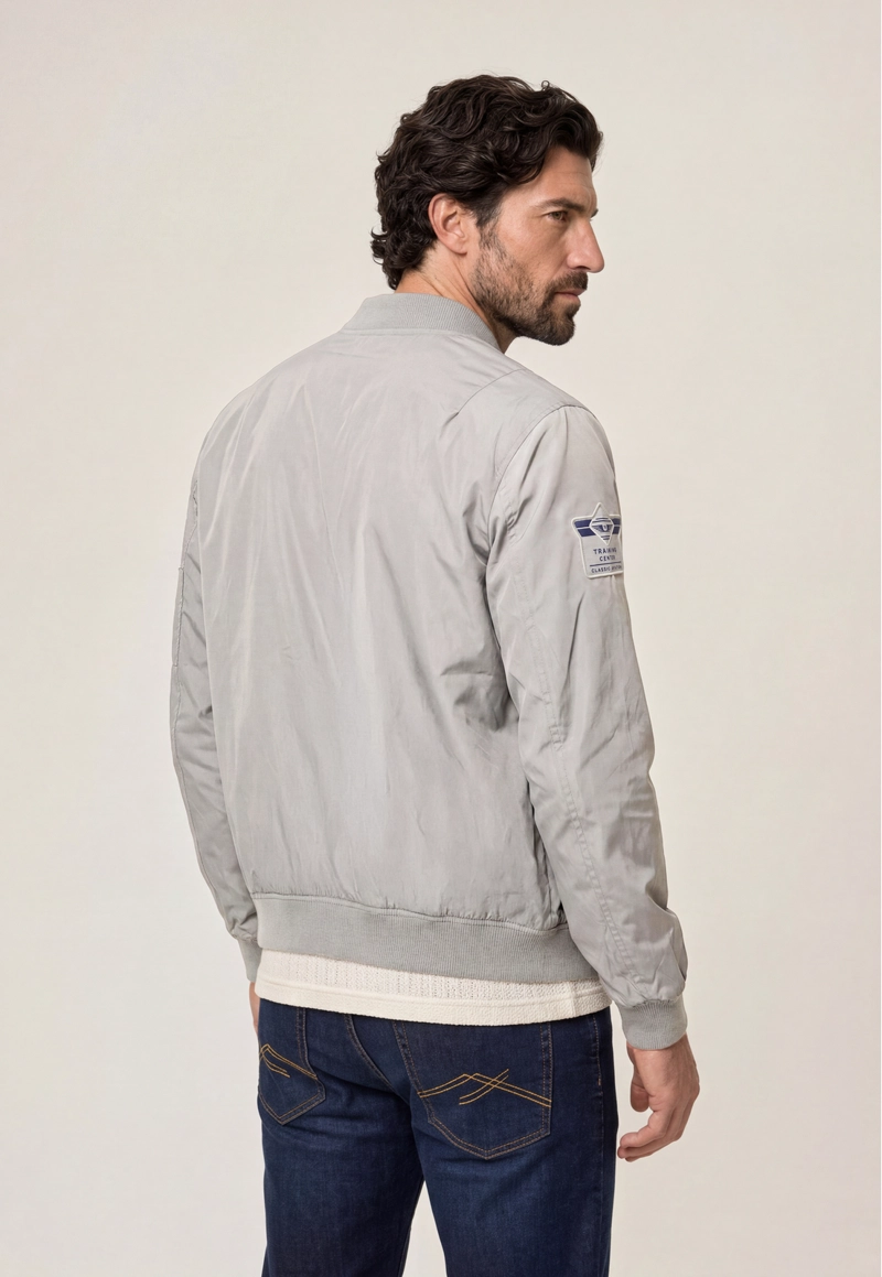 CHAQUETA PILOT BOMBER OYSTER - 4