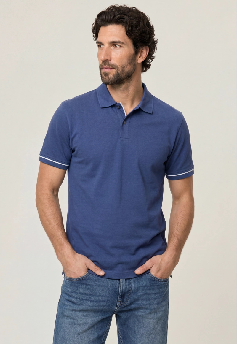 POLERA TRAVELLER ARIZONA NAVY - 1