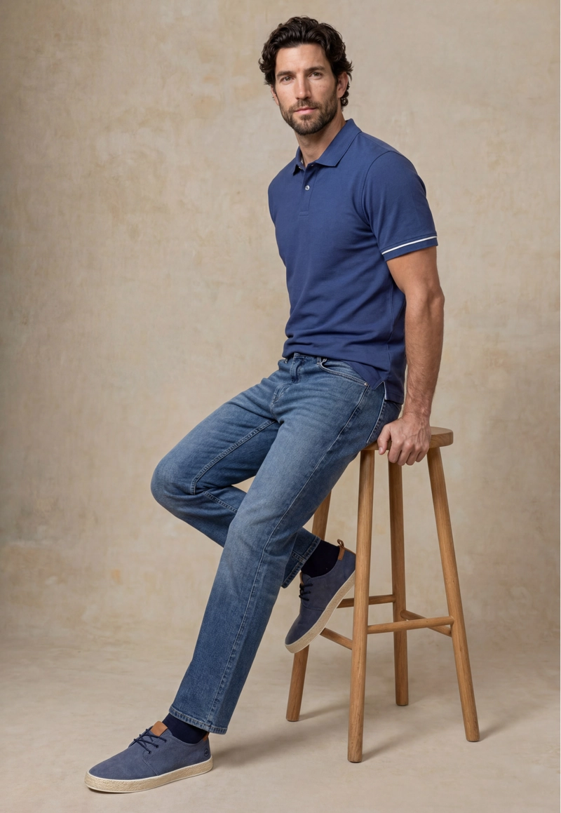 POLERA TRAVELLER ARIZONA NAVY - 5