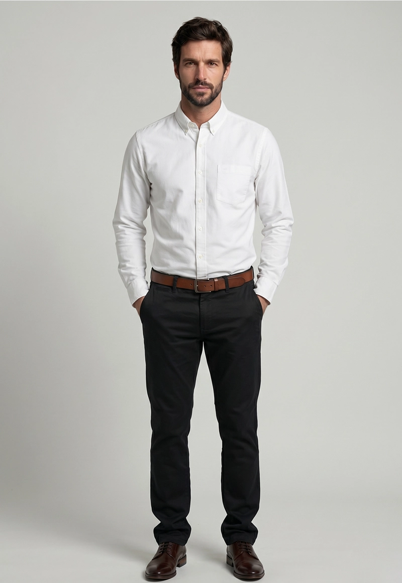 PANTALON CHICAGO SLIM L-31 BLACK - 2