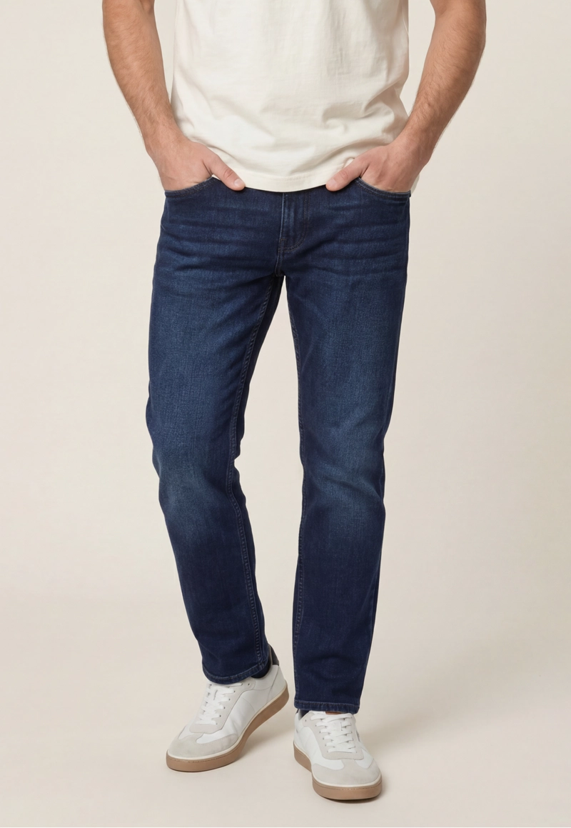 JEANS ORLANDO REGULAR NAVY - 1