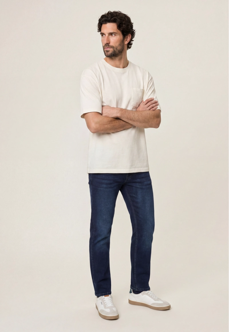 JEANS ORLANDO REGULAR NAVY - 2