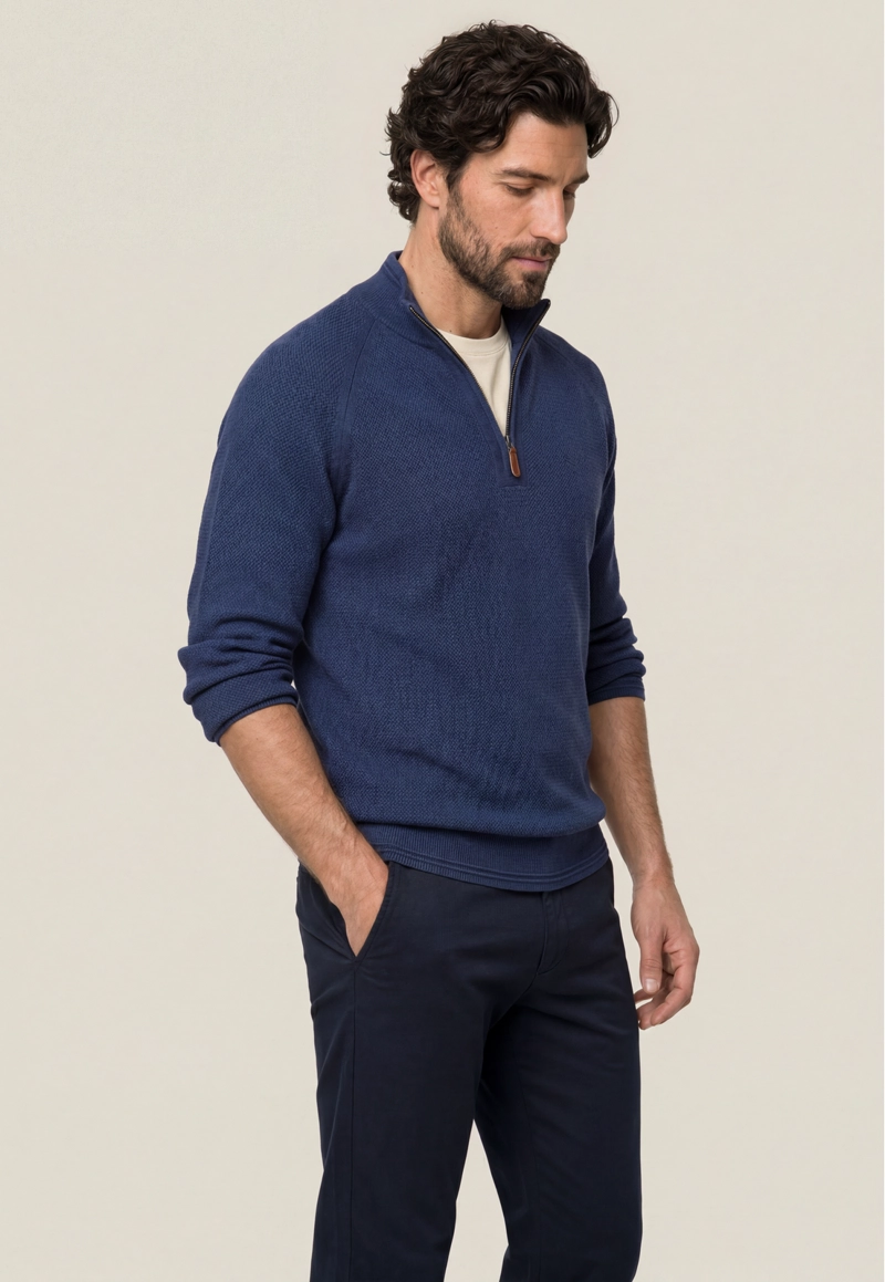 SWEATER ASHEVILLE NAVY - 1