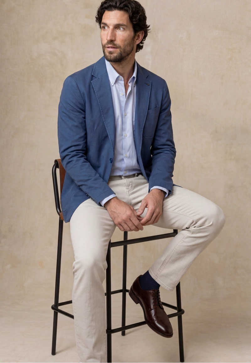 BLAZER SLIM STANFORD BLUE - 5