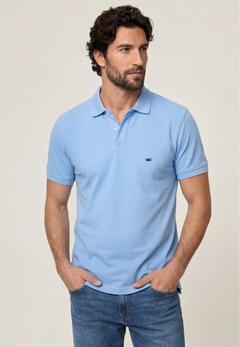 POLO PIQUE  SKY - 1