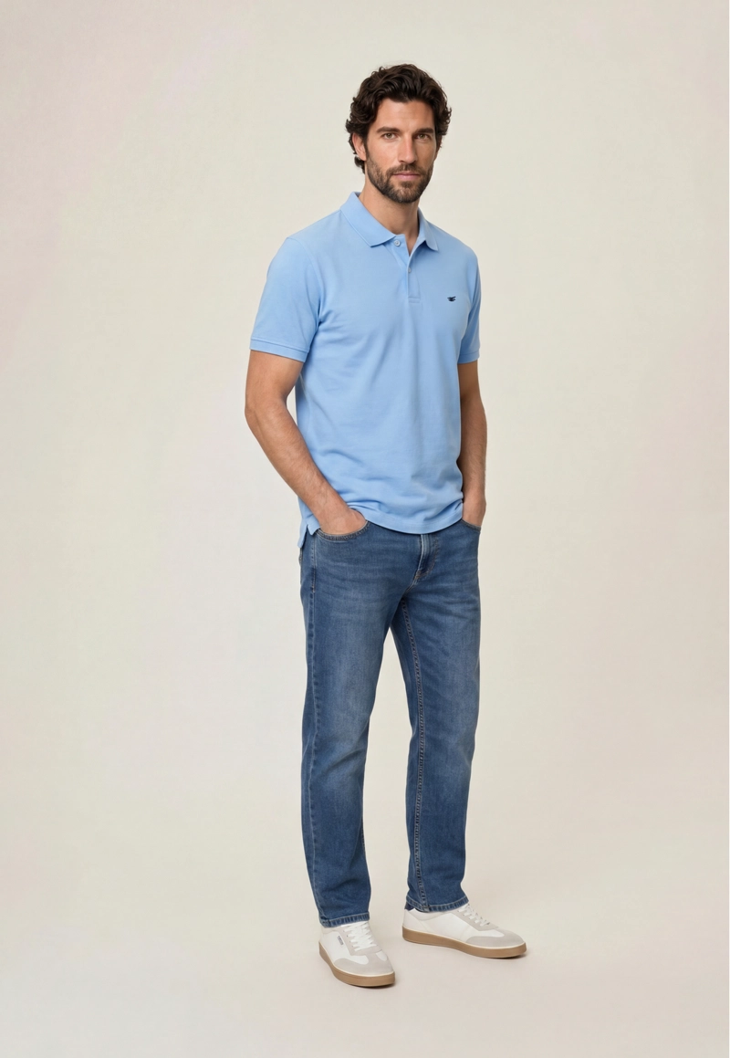 POLO PIQUE  SKY - 2