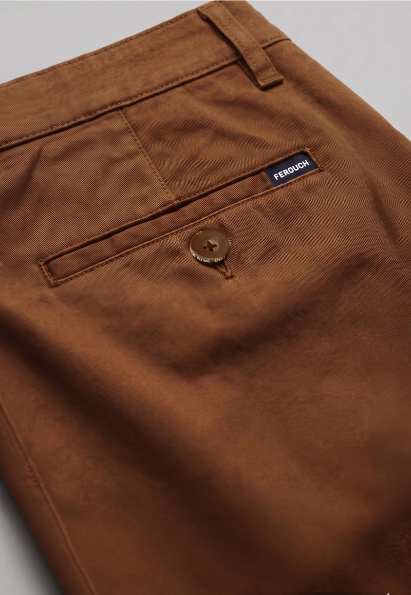 PANTALON CHICAGO SLIM L-33 CAMEL - 4