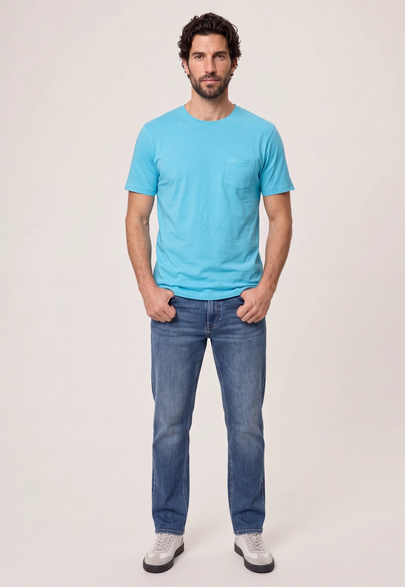 POLERA LT TURQUOISE HOUSTON - 2