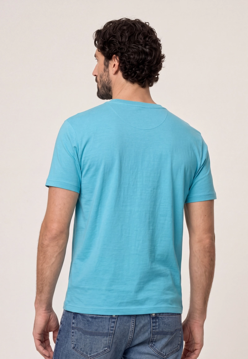 POLERA LT TURQUOISE HOUSTON - 3