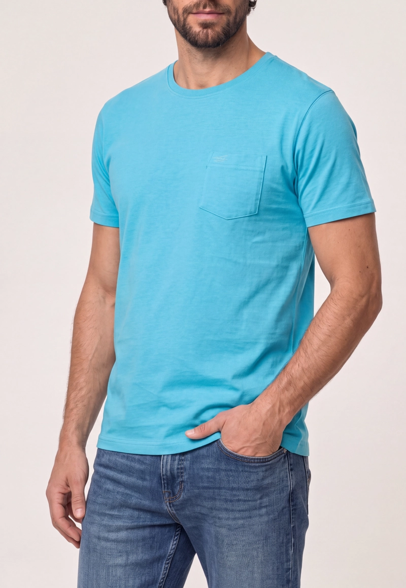 POLERA LT TURQUOISE HOUSTON - 4