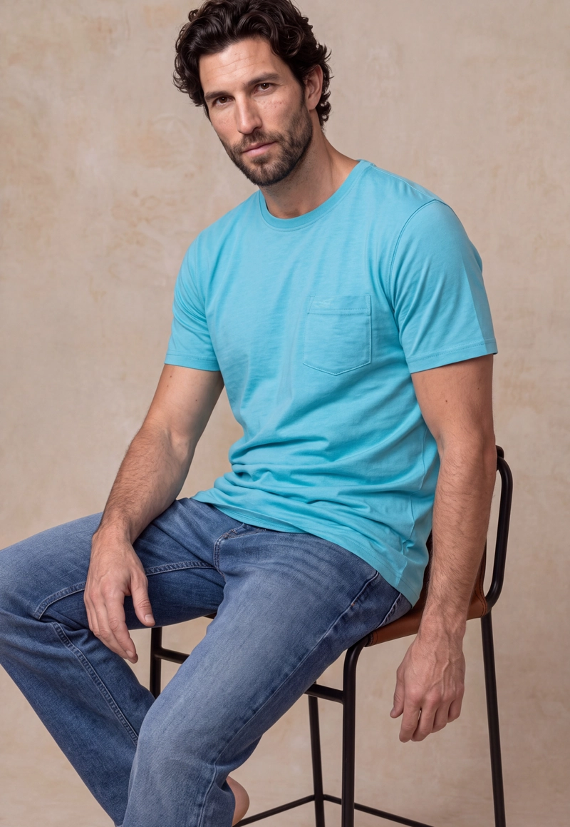 POLERA LT TURQUOISE HOUSTON - 5