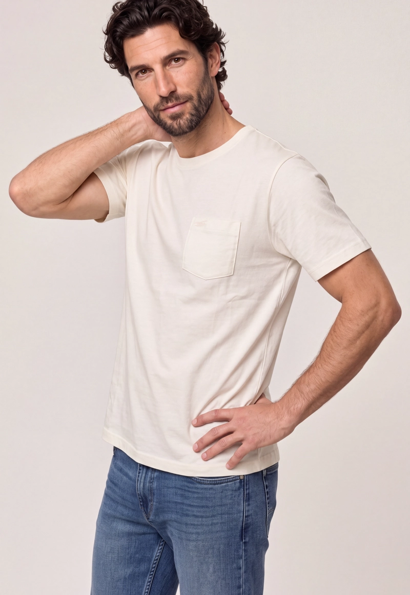 POLERA HOUSTON OYSTER - 1