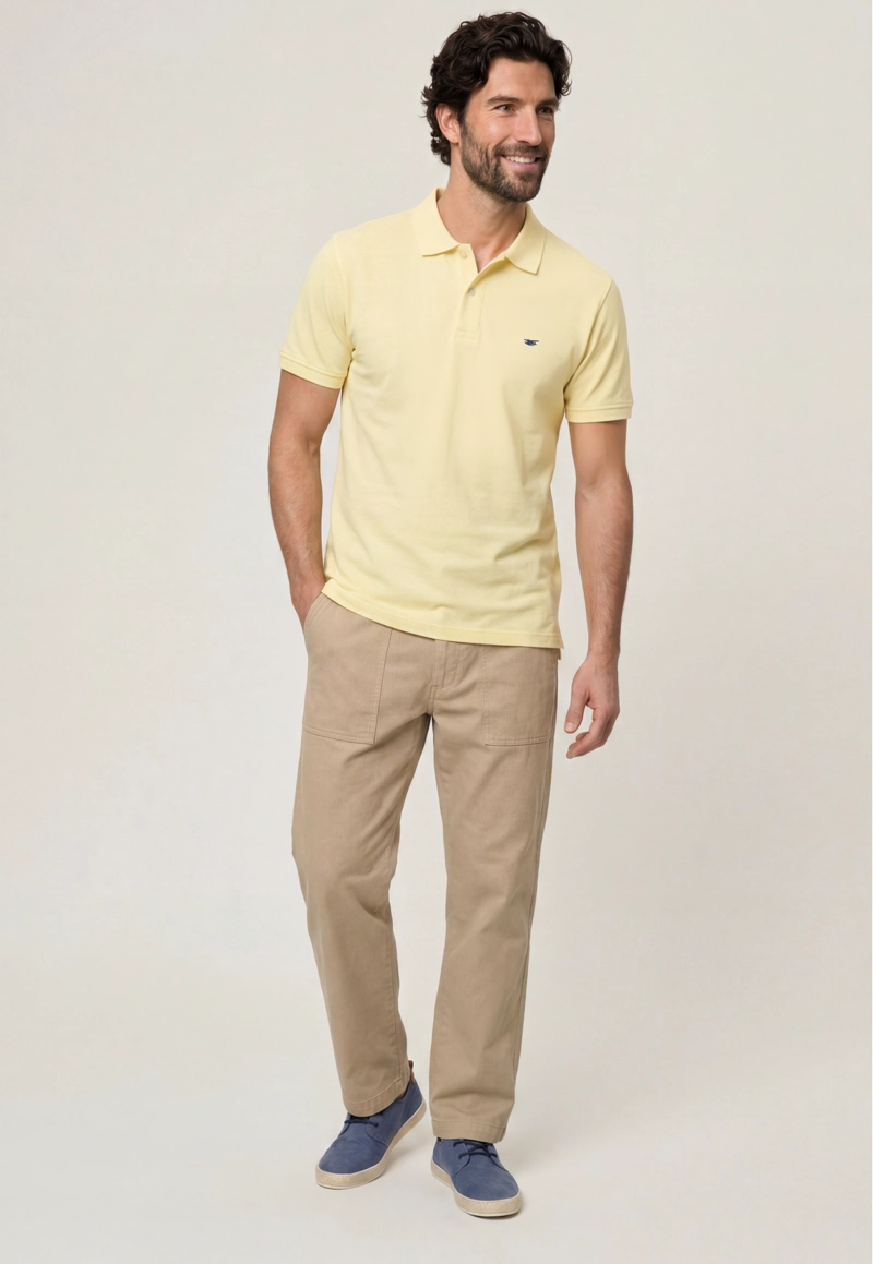 POLO PIQUE  YELLOW - 2