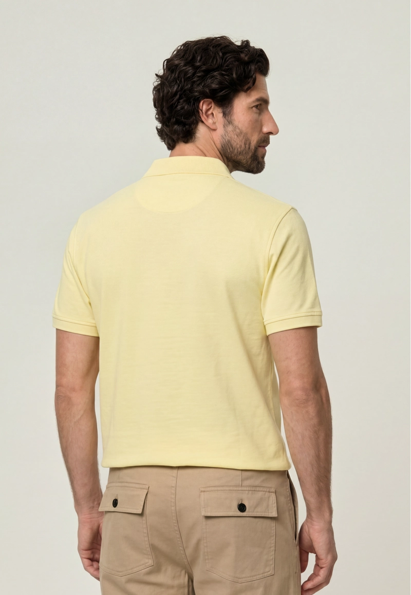 POLO PIQUE  YELLOW - 3