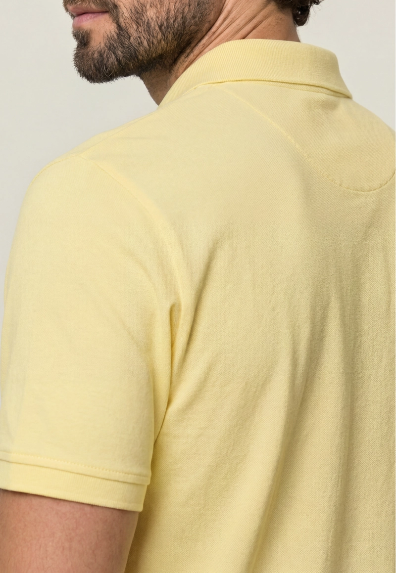 POLO PIQUE  YELLOW - 4