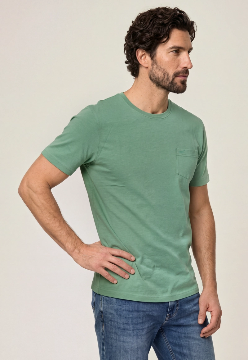 POLERA HOUSTON DK. GREEN - 1