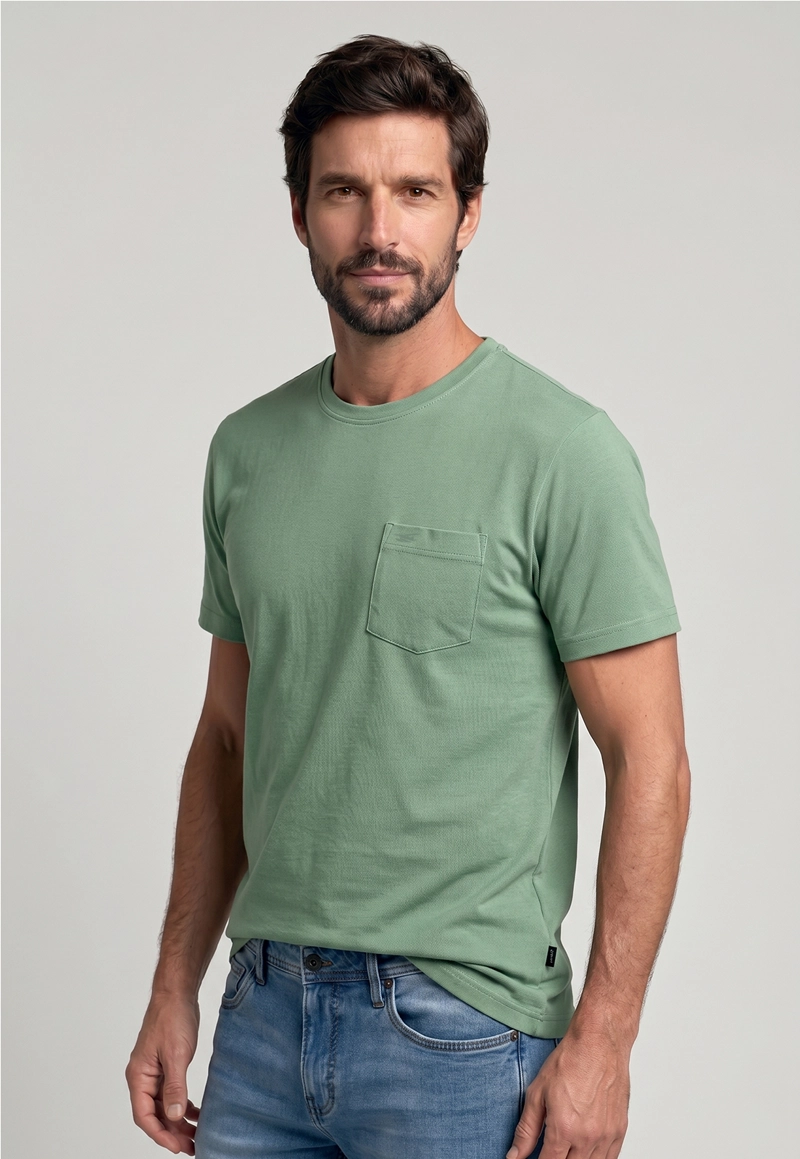 POLERA HOUSTON DK. GREEN - 1