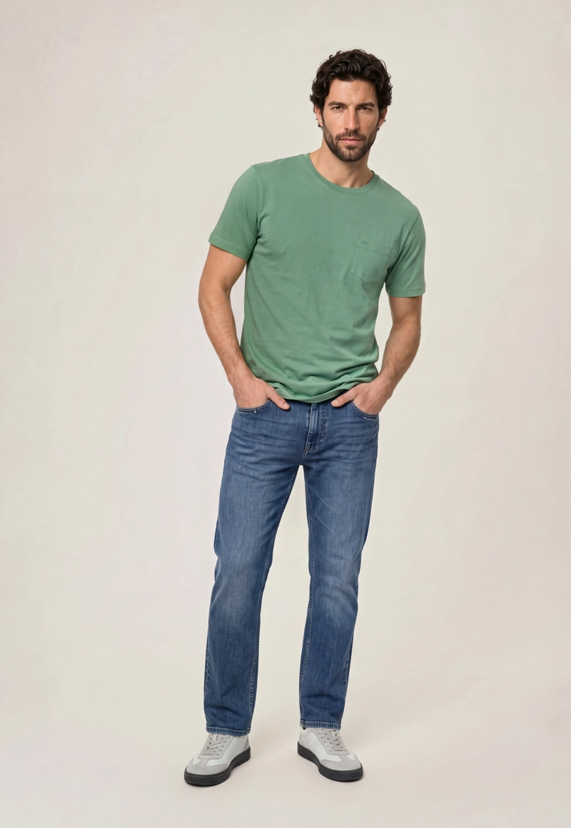 POLERA HOUSTON DK. GREEN - 2