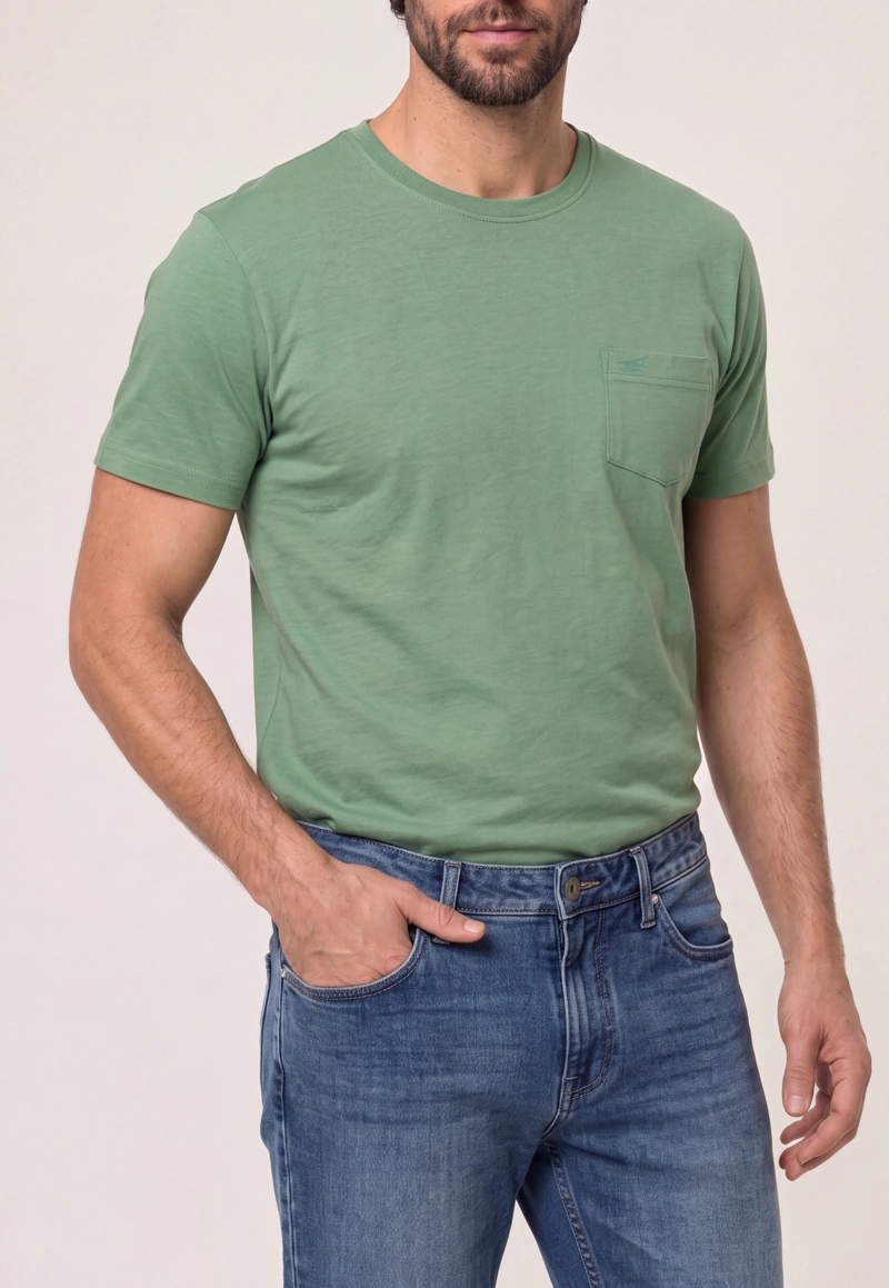 POLERA HOUSTON DK. GREEN - 4