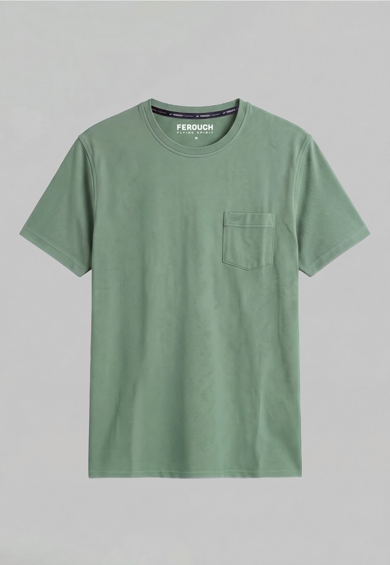 POLERA HOUSTON DK. GREEN - 5
