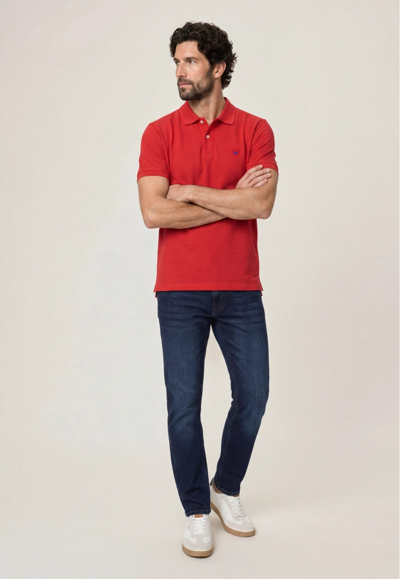POLO PIQUE  RED - 2