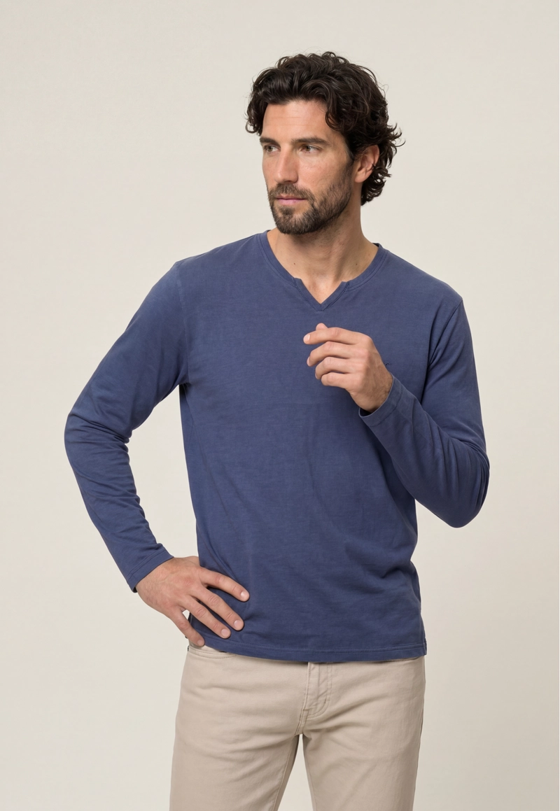 POLERA ALABAMA NAVY - 1