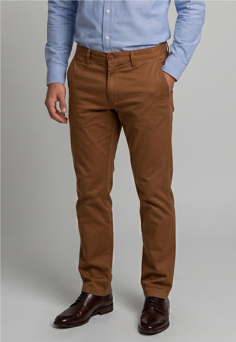 PANTALON CHICAGO SLIM L-31 CAMEL - 1