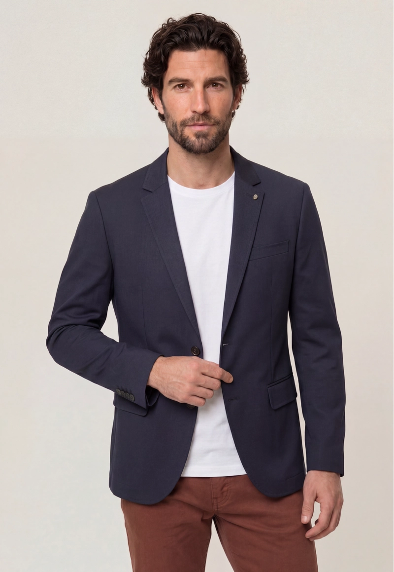 BLAZER TRAVELLER NAVY - 1