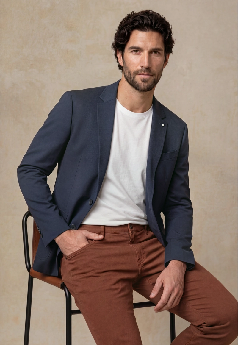 BLAZER TRAVELLER NAVY - 5