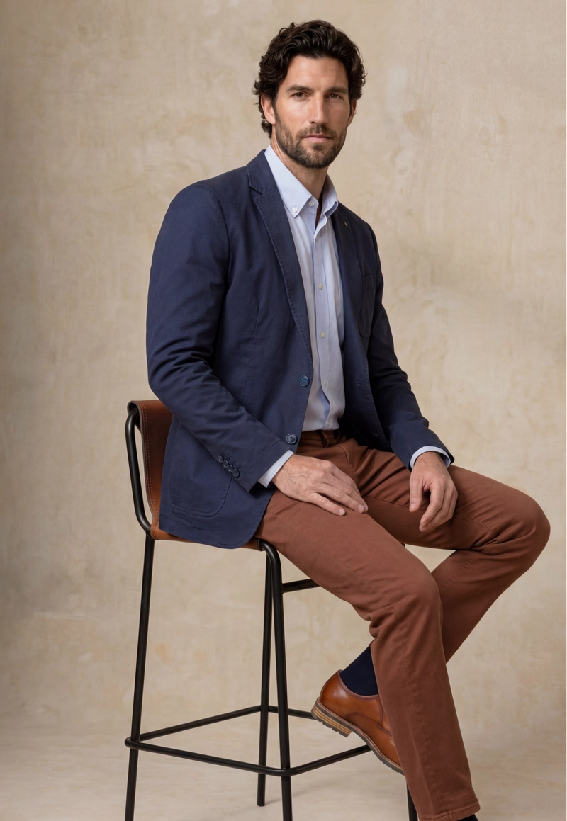 BLAZER SLIM STANFORD NAVY - 5