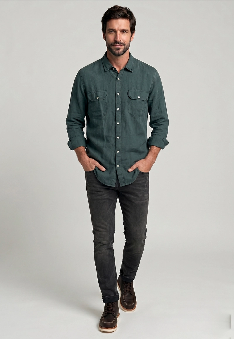 JEANS SLIM BRISTOL BLACK - 2