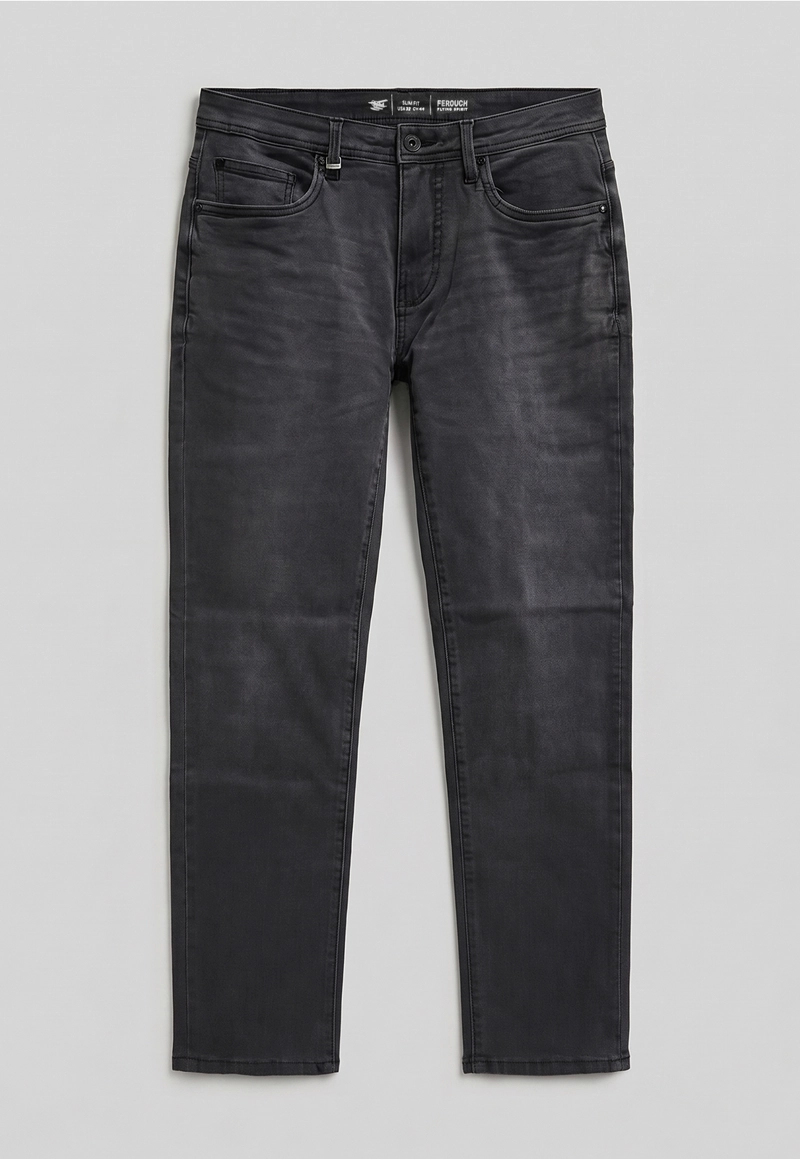 JEANS SLIM BRISTOL BLACK - 5