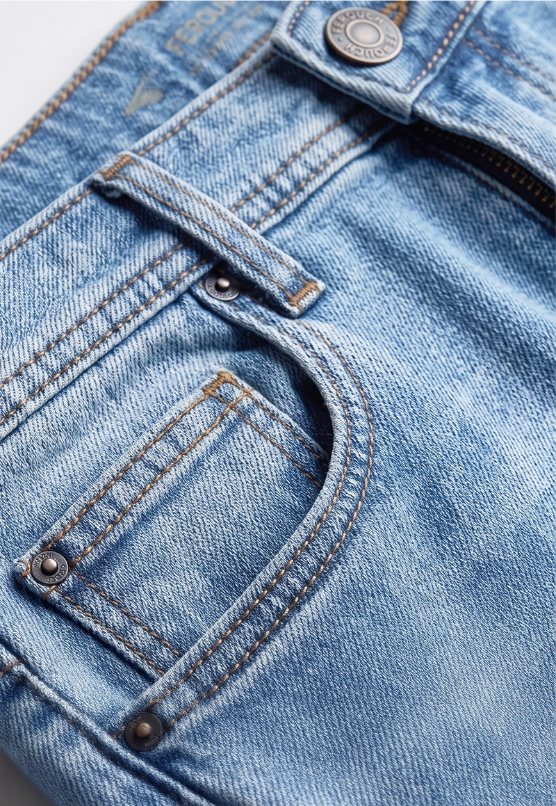 JEANS BRISTOL LT. BLUE - 4