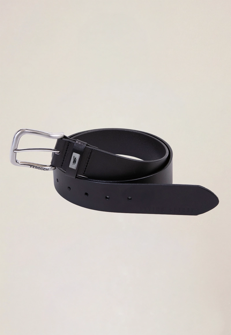 CINTURON CUERO NEW YORK BLACK - 1