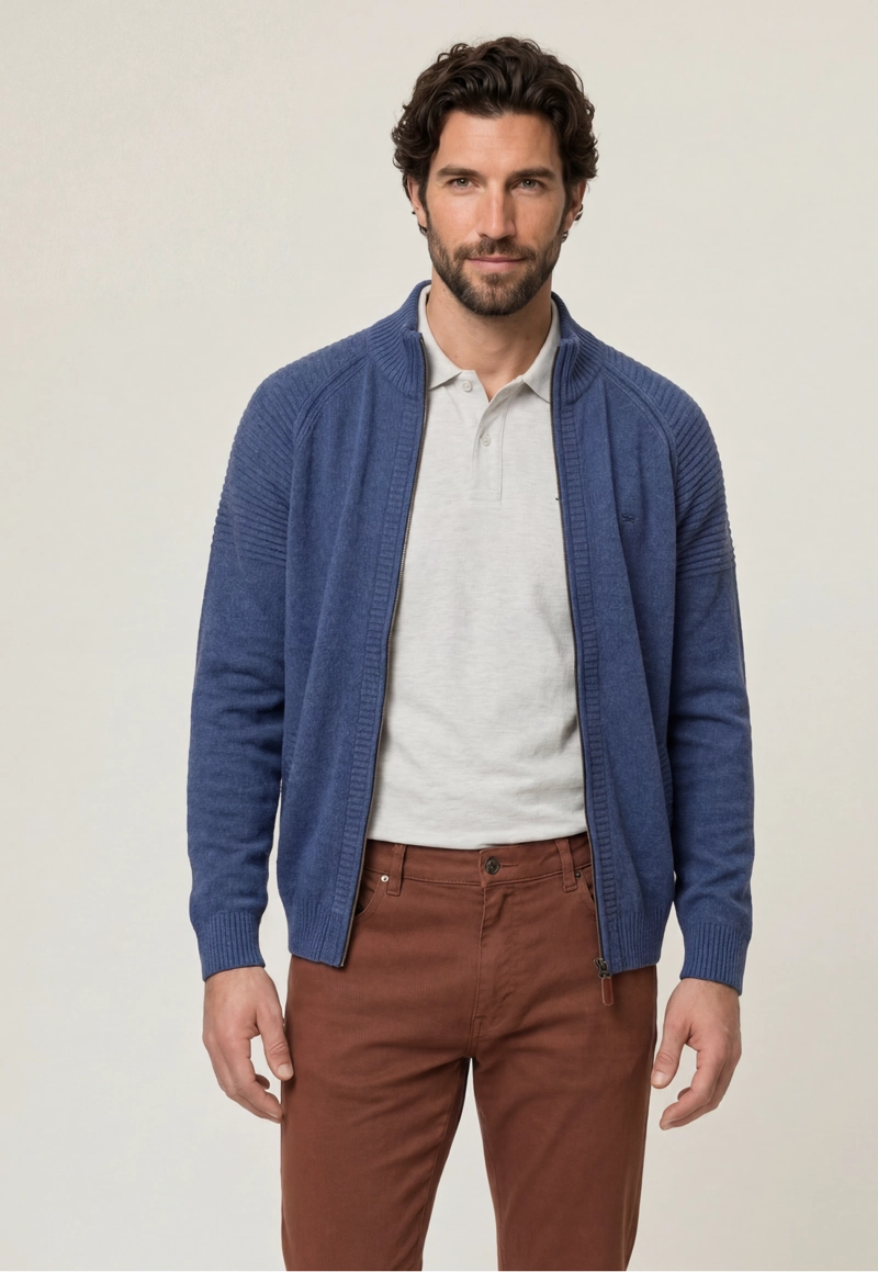 SWEATER BOSTON NAVY - 1