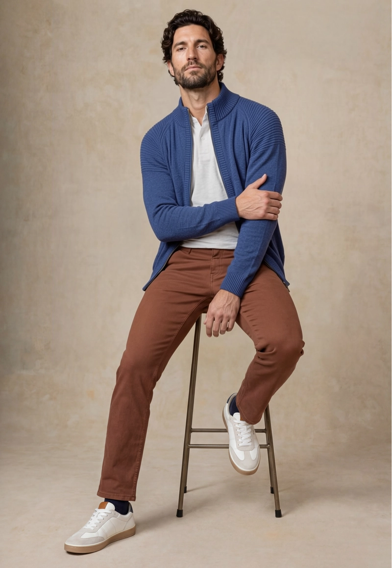 SWEATER BOSTON NAVY - 5