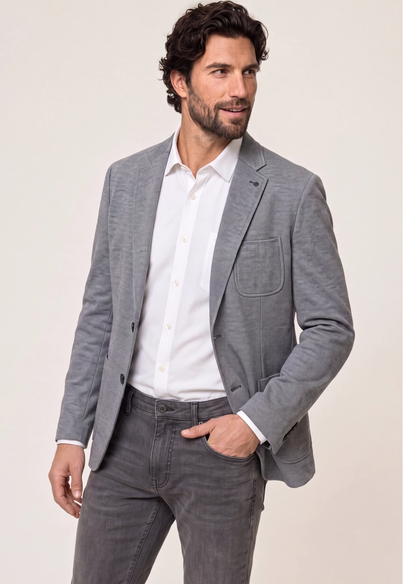 BLAZER BOSTON GREY - 1