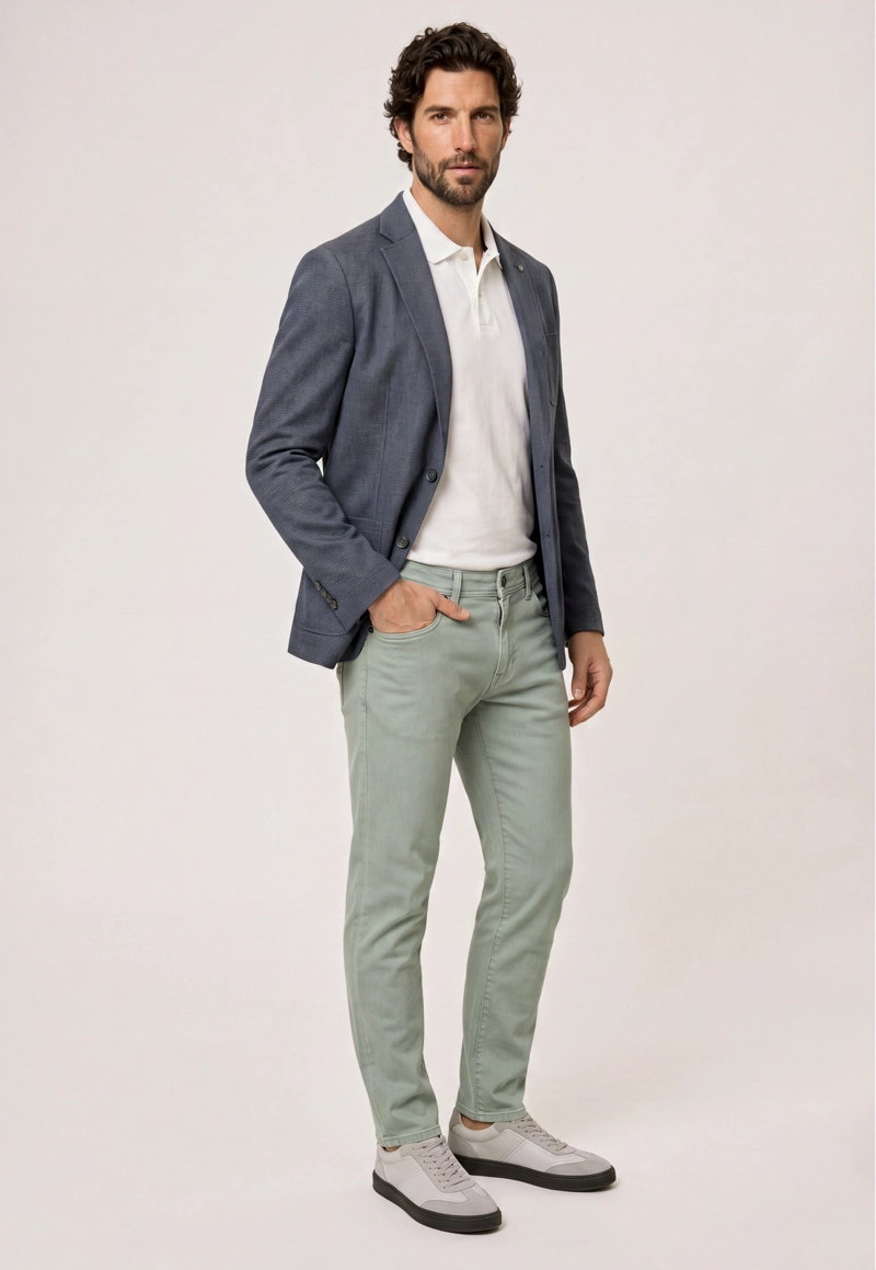 BLAZER BOSTON NAVY - 2