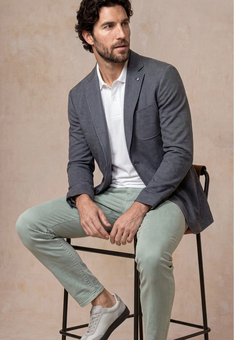 BLAZER BOSTON NAVY - 5