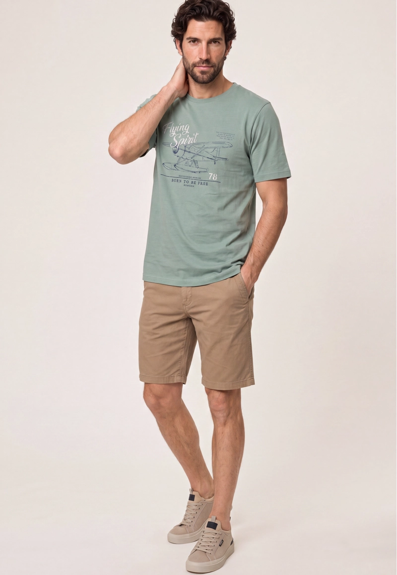 POLERA BAKERSVILLE DK. GREEN - 2