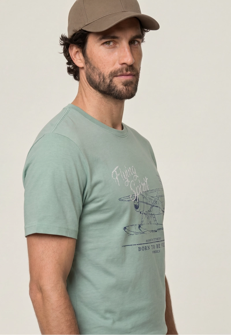 POLERA BAKERSVILLE DK. GREEN - 4