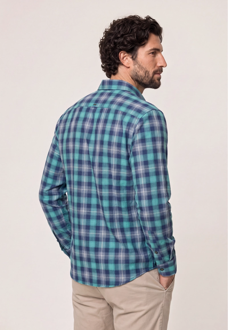 CAMISA BRANDON TURQUOISE - 3