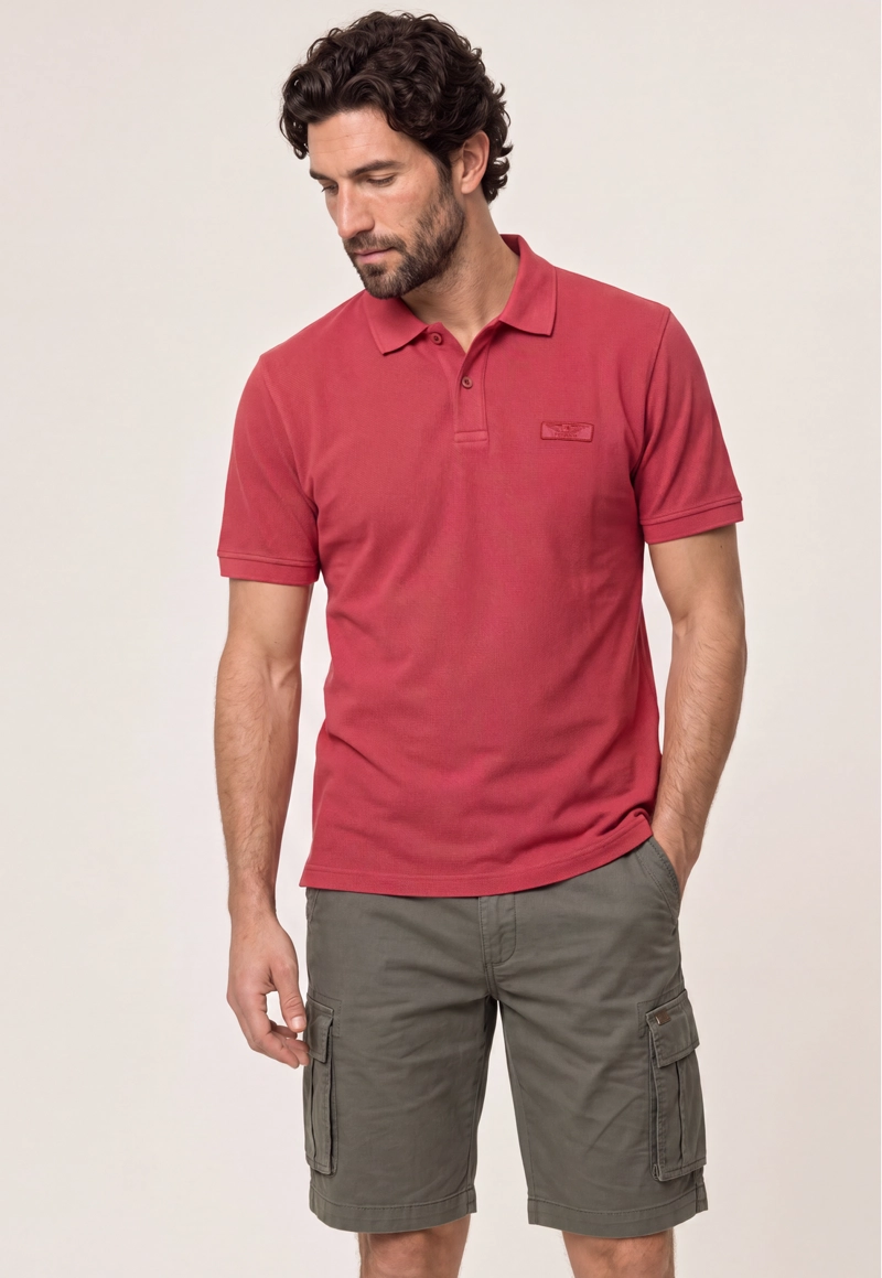 POLERA BOSTON POLO ORANGE - 1