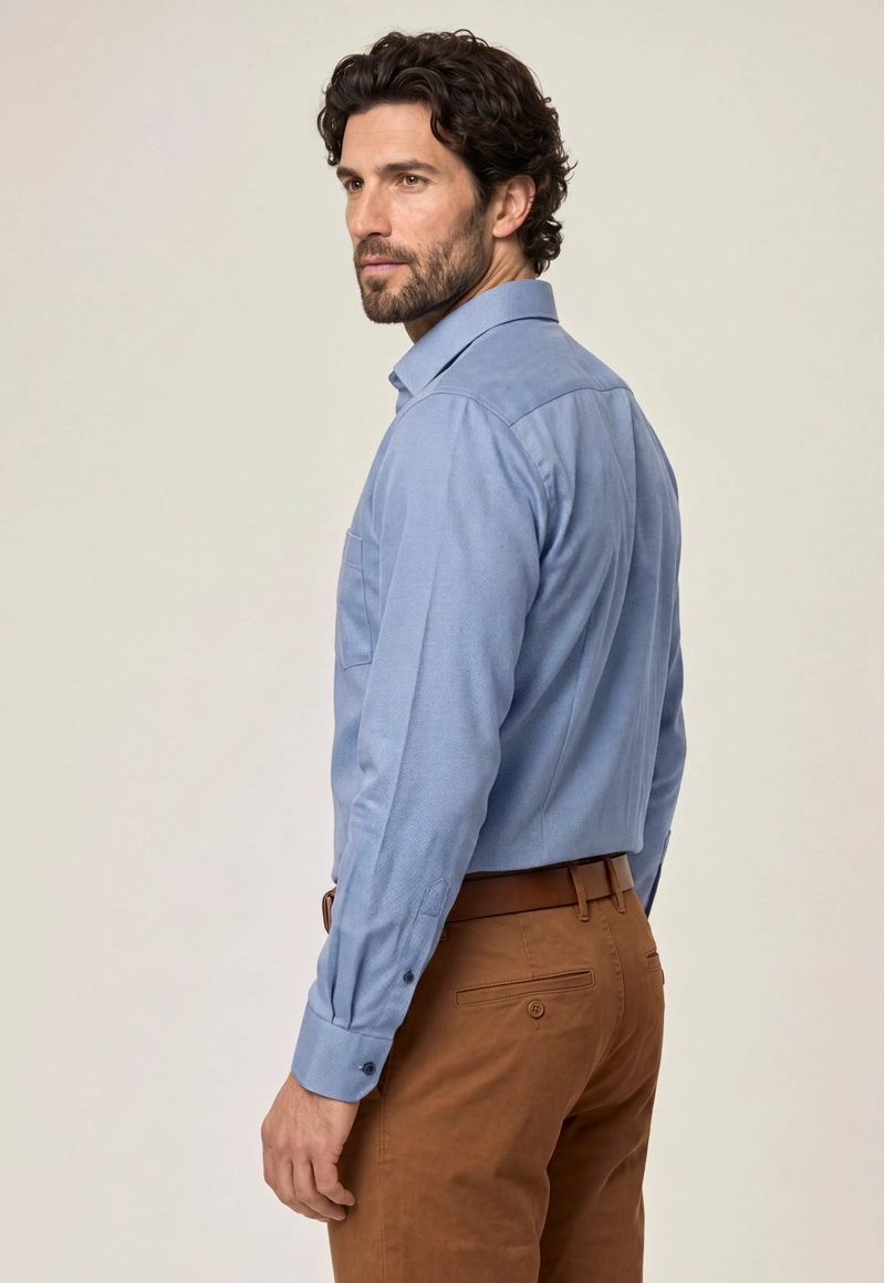 CAMISA BAKERSFIELD BLUE - 3