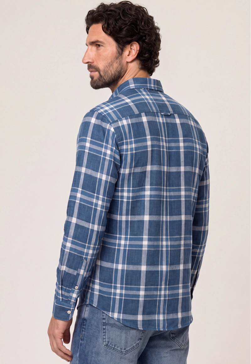 CAMISA BELLEVUE INDIGO - 3
