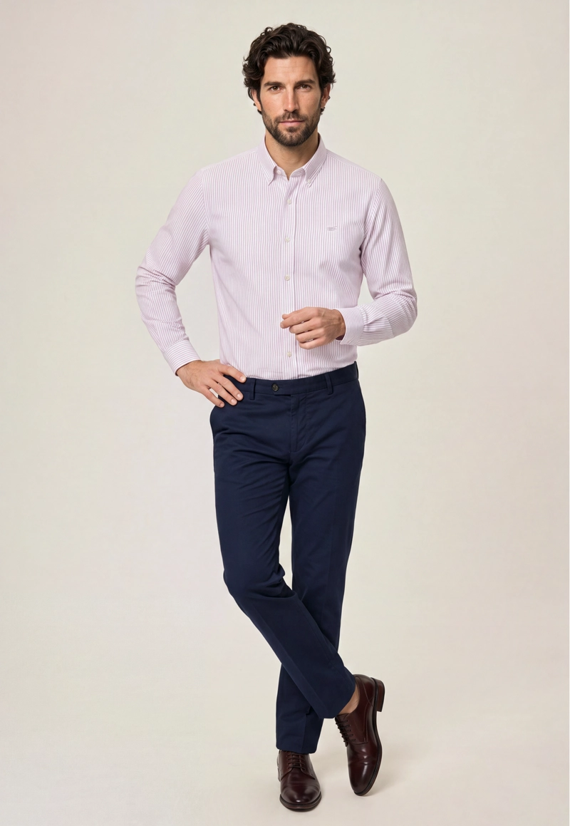 CAMISA BALTIMORE PINK - 2