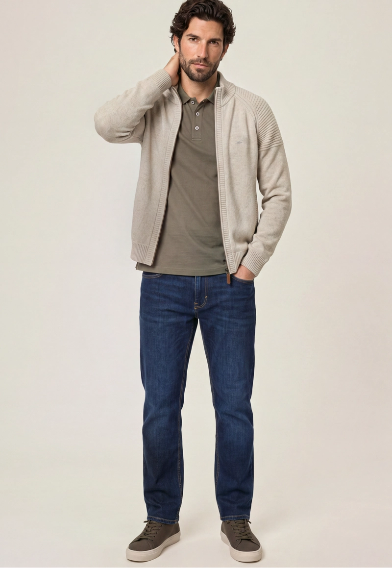 SWEATER BOSTON REGULAR BEIGE - 2